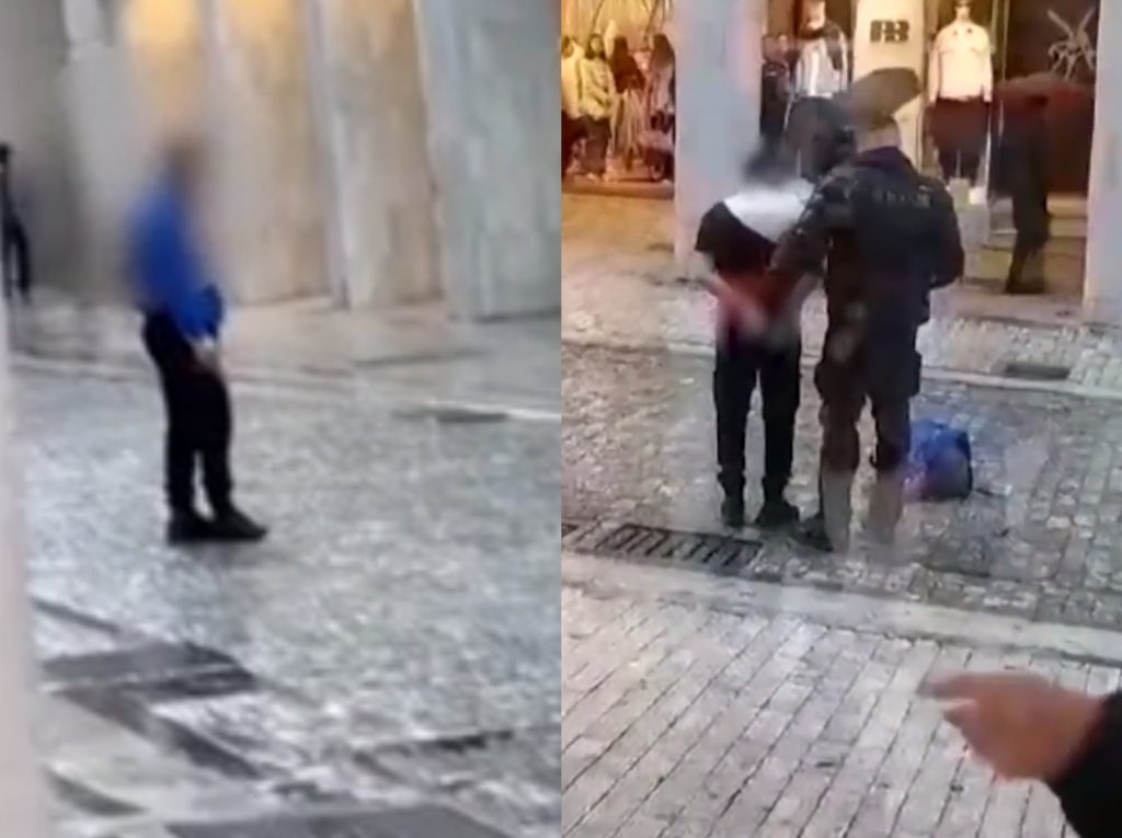 Επίθεση με μαχαίρι στην Ερμού: «Την έσωσε το σακίδιό της» λέει ο πατέρας της 22χρονης