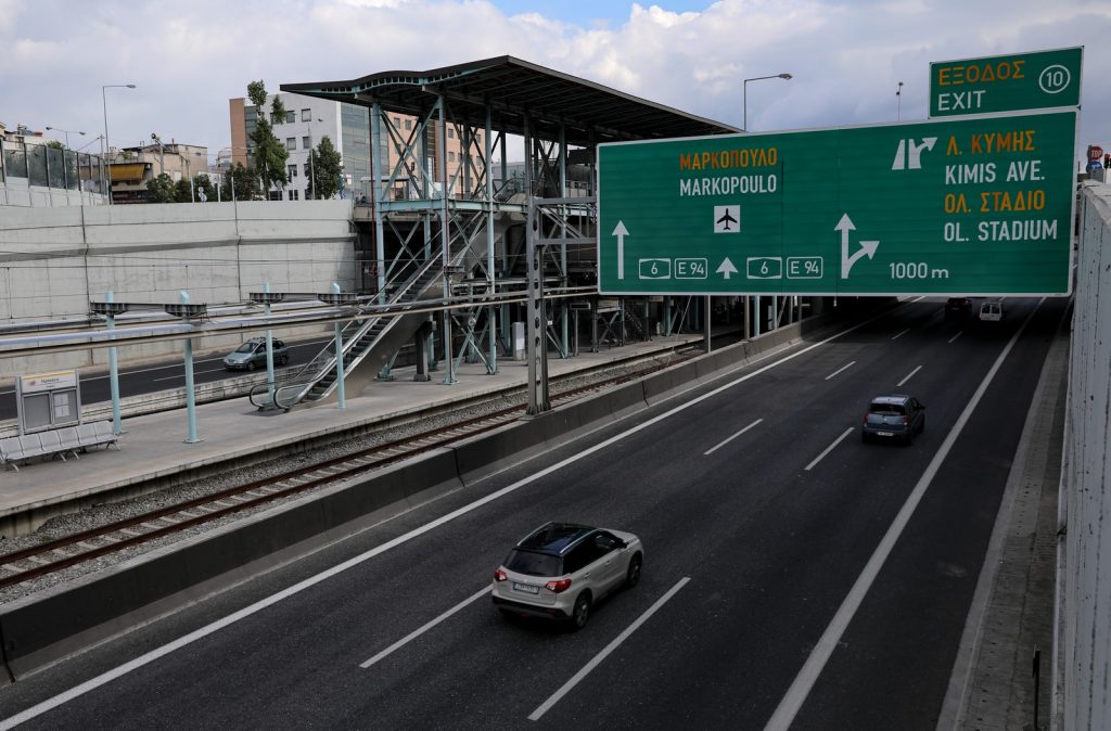 Κλειστό λόγω έργων τμήμα της Περιφερειακής Υμηττού στην Αττική Οδό