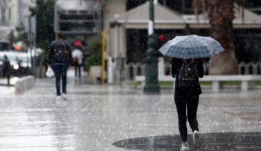 Καιρός: Bροχές και καταιγίδες σήμερα – Ποιες περιοχές θα επηρεαστούν