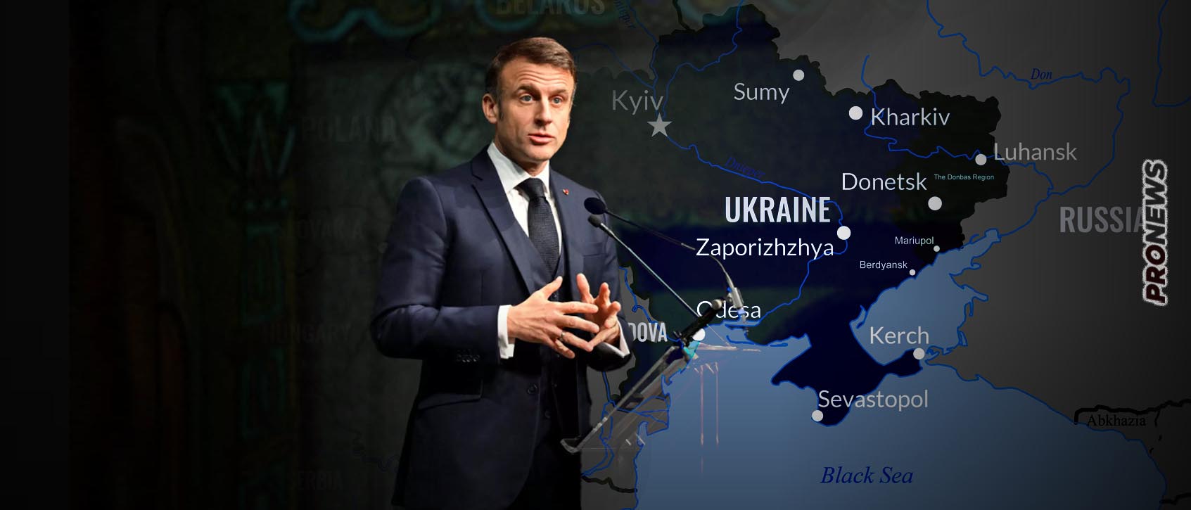 O Ε.Μακρόν σέρνει την Ευρώπη στην άβυσσο του πολέμου της Ουκρανίας: «Δεν  πρέπει να είμαστε δειλοί – Να πολεμήσουμε» – Pronews.gr