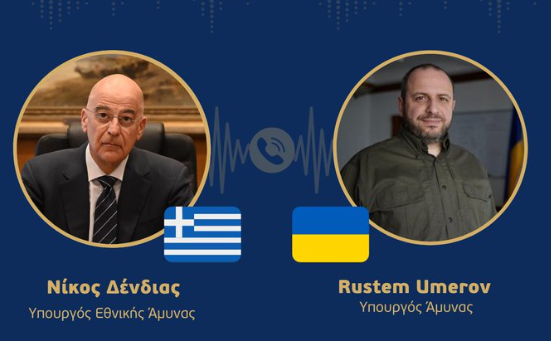 Επικοινωνία Ν.Δένδια με τον Ουκρανό ομόλογό του μετά την πυραυλική επίθεση στην Οδησσό κατά Κ.Μητσοτάκη-Β.Ζελένσκι