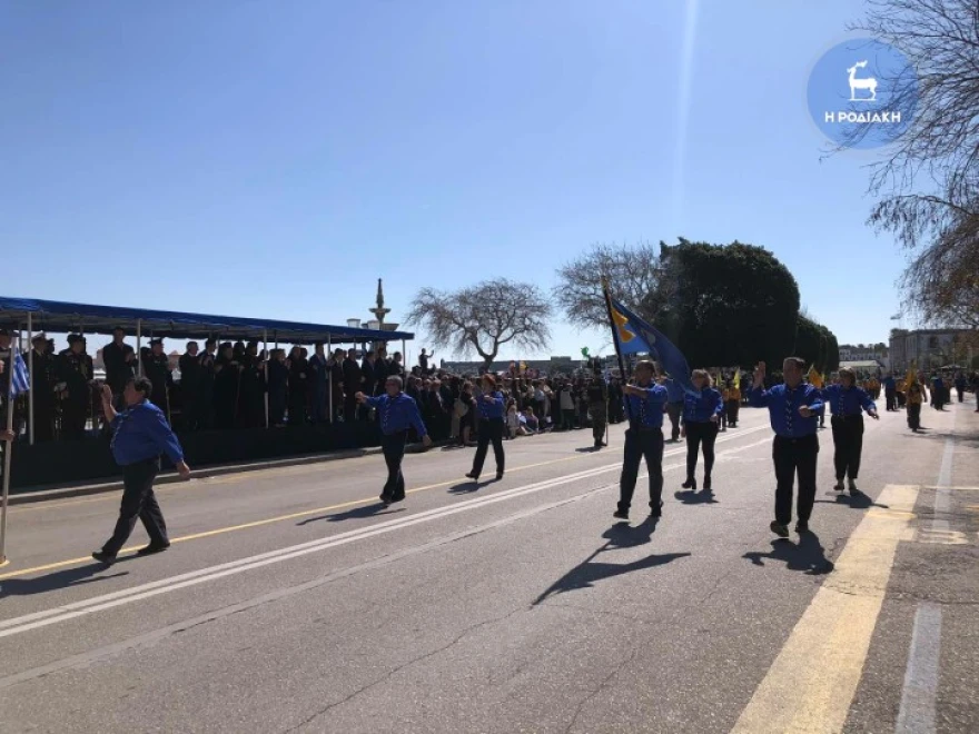 Ρόδος: Δείτε φωτογραφίες από την παρέλαση για την 76η επέτειο της ενσωμάτωσης των Δωδεκανήσων στην Ελλάδα