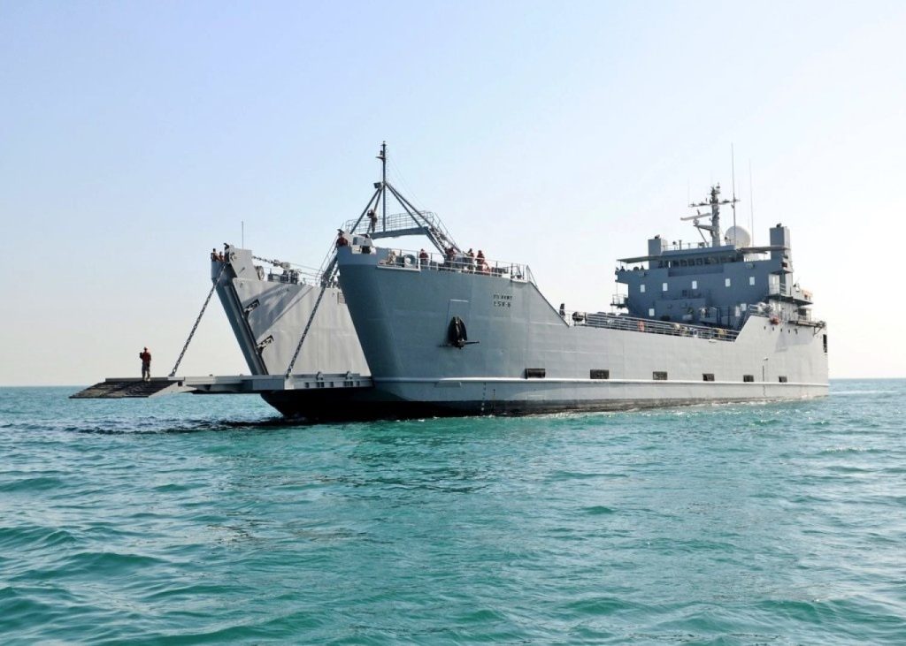 Αμερικανικό πλοίο πλέει προς τη Μεσόγειο για την εκστρατεία ανθρωπιστικής βοήθειας στη Γάζα