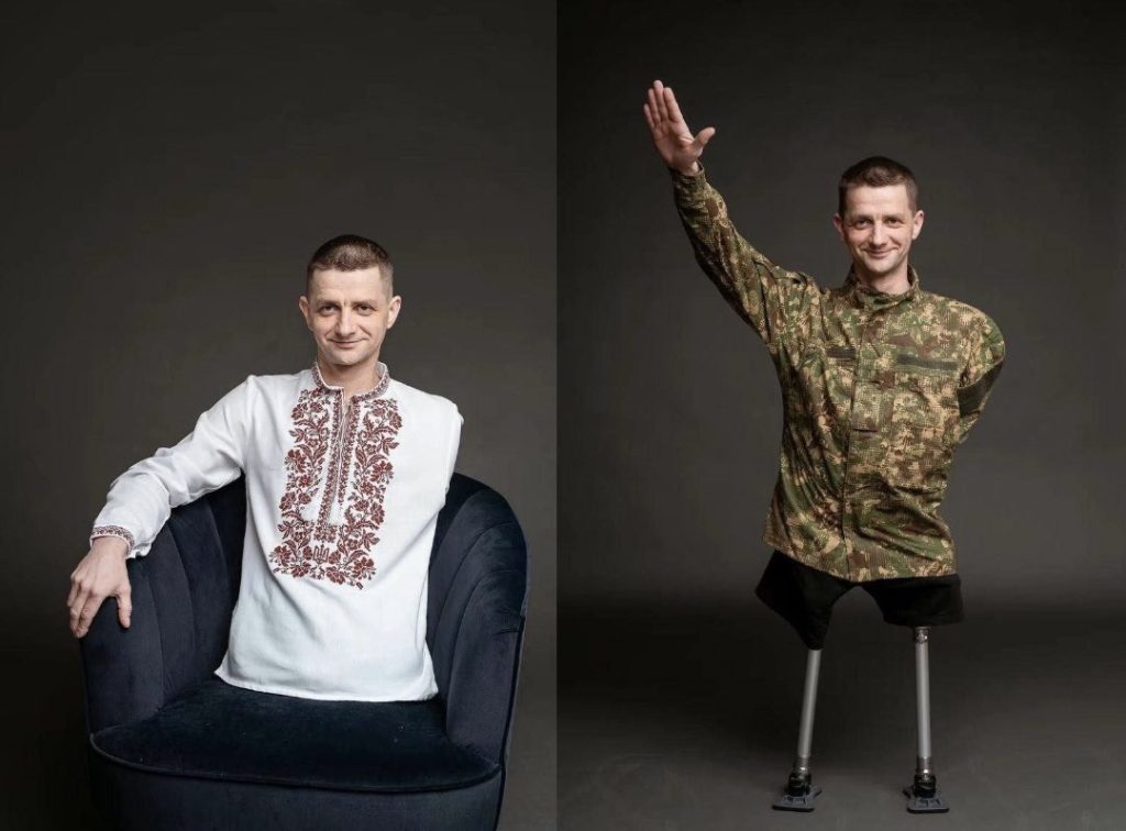 Ουκρανία: Μέλος του Τάγματος Αζόφ έχασε τα δύο του πόδια και το ένα χέρι αλλά επιμένει να χαιρετά ναζιστικά!