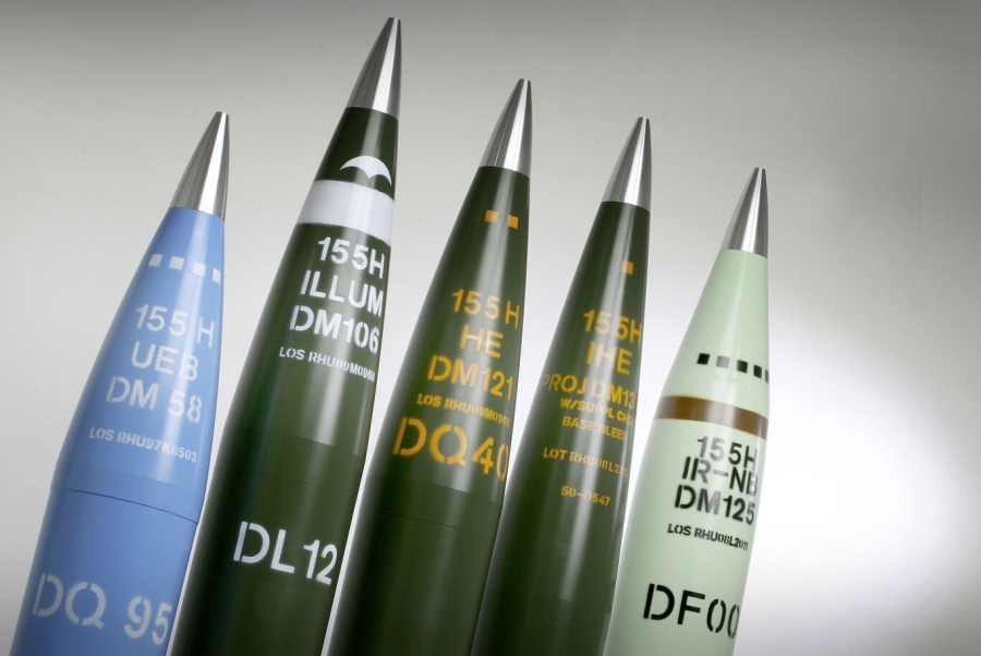 Η Ισπανία παραγγέλνει σχεδόν 100.000 βλήματα πυροβολικού από την γερμανική Rheinmetall