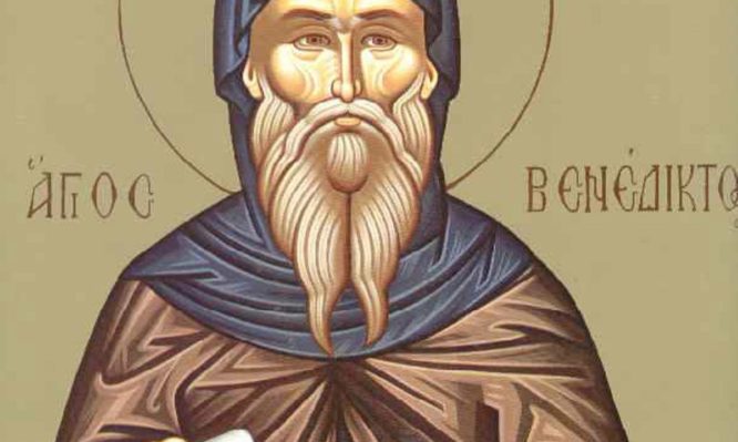 Ποιος ήταν ο Άγιος Βενέδικτος που τιμάται σήμερα;