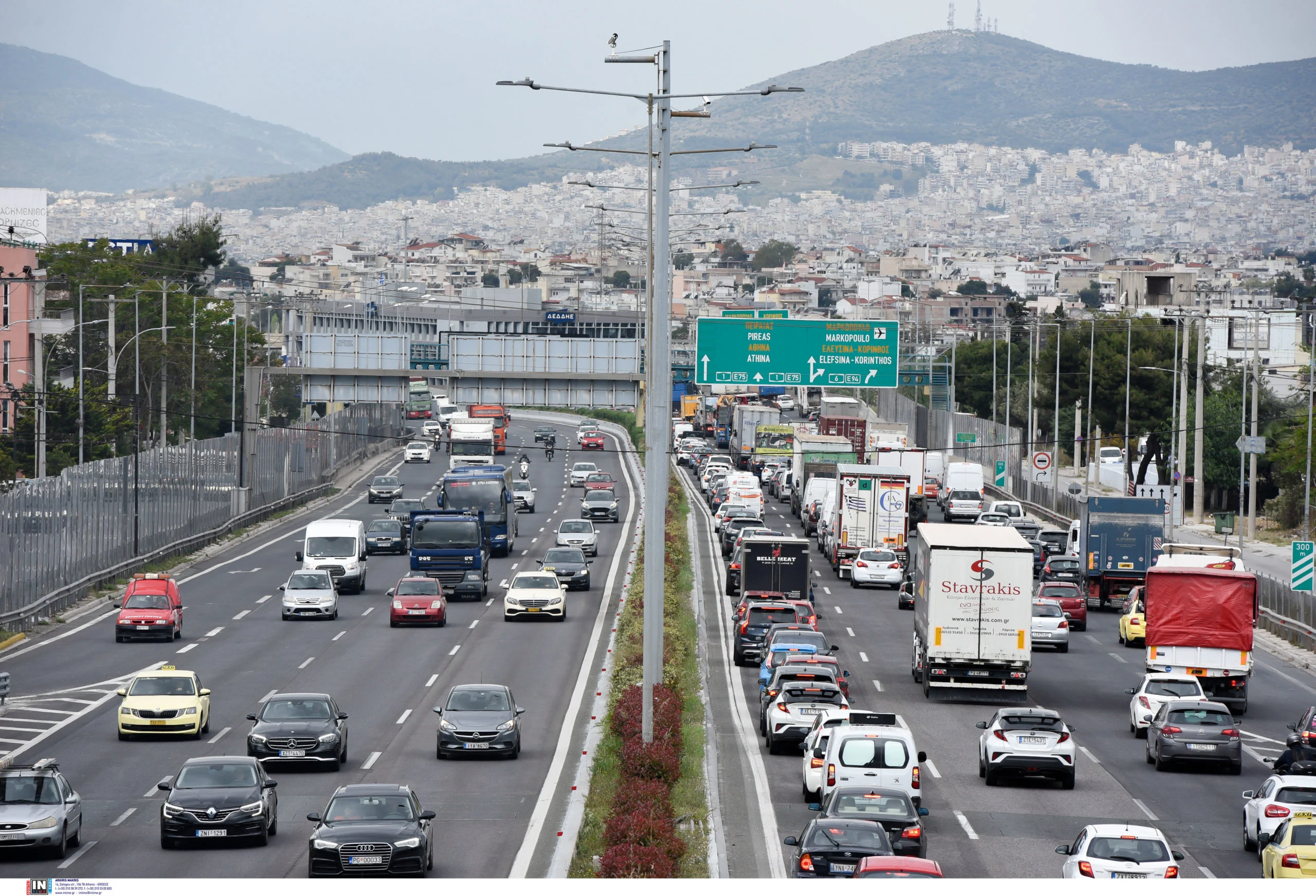 Αυξημένη η κίνηση στο Λεκανοπέδιο – Ξεκινάει η έξοδος των εκδρομέων για το τριήμερο της Καθαράς Δευτέρας