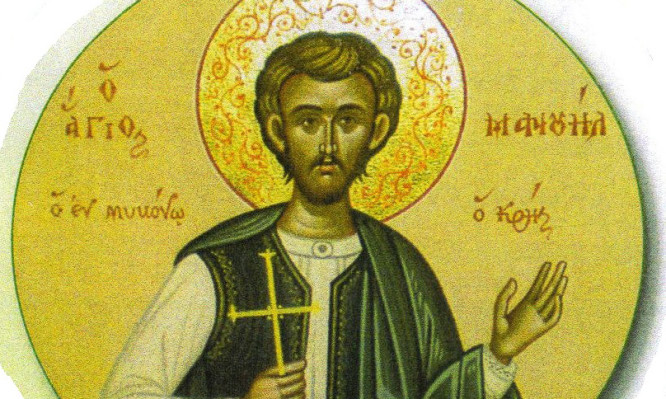 Σήμερα 15 Μαρτίου τιμάται από την Εκκλησία ο Άγιος Μανουήλ