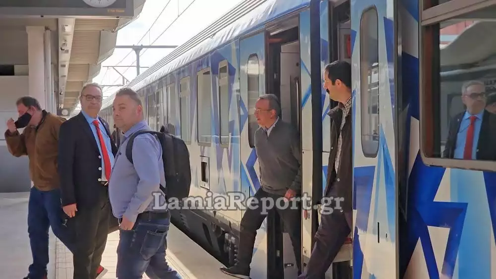 Το σύστημα τηεδιοίκησης στο Λειανοκλάδι επισκέφθηκε ο Χ.Σταϊκούρας – Ταξίδεψε με τρένο