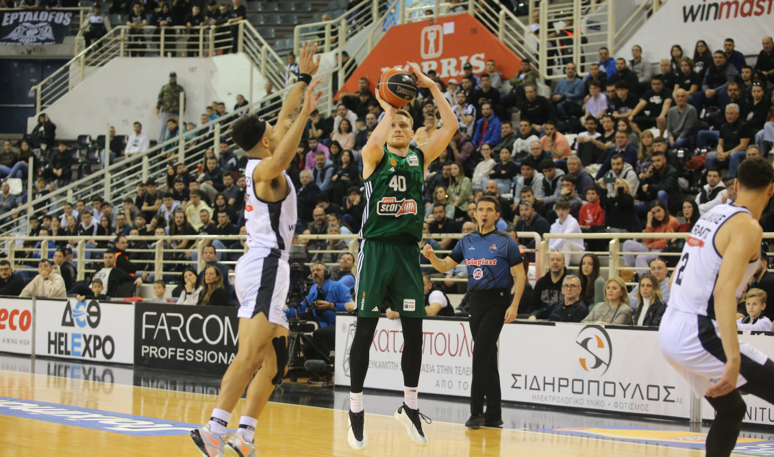Basket League: Ο Παναθηναϊκός πέρασε δύσκολα από την Πυλαία αλλά επικράτησε του ΠΑΟΚ με 89-73
