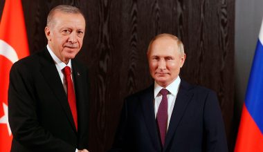 Ο Ρ.Τ.Ερντογάν συνεχάρη τον Β.Πούτιν για τη νίκη του στις προεδρικές εκλογές