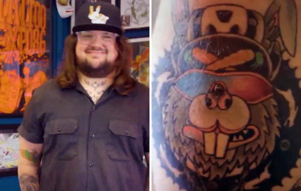Ουαλία: Άνδρας έκανε 69 τατουάζ με κουνέλια και έσπασε το ρεκόρ Γκίνες (βίντεο)