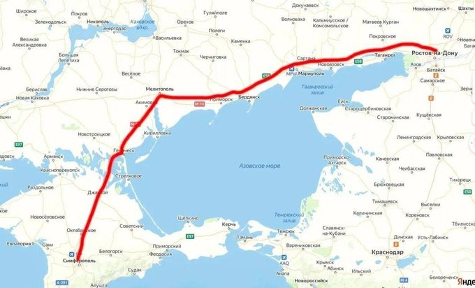 Ολοκληρώνεται η ρωσική σιδηροδρομική γραμμή που θα συνδέει το Ροστόφ επί του Ντον με την Κριμαία