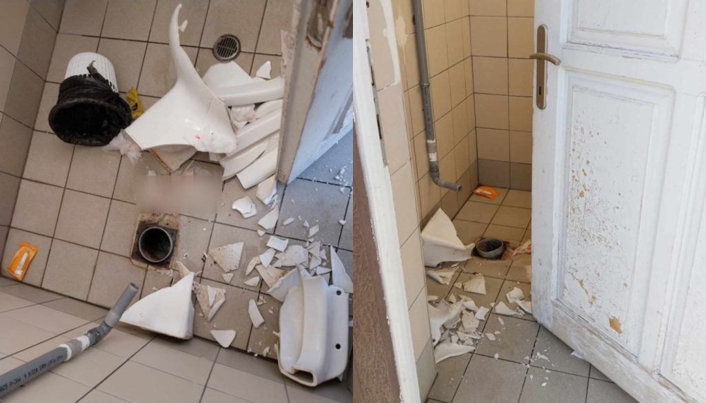 Στο νοσοκομείο του Βόλου κατέληξε γυναίκα που επιχείρησε να χρησιμοποιήσει… τουαλέτα του ΟΣΕ (φώτο)