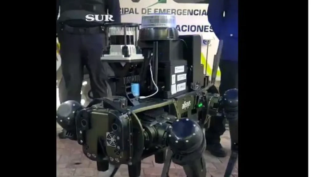 Μάλαγα: Η αστυνομία έβγαλε σκύλο-ρομπότ για δοκιμαστική περιπολία