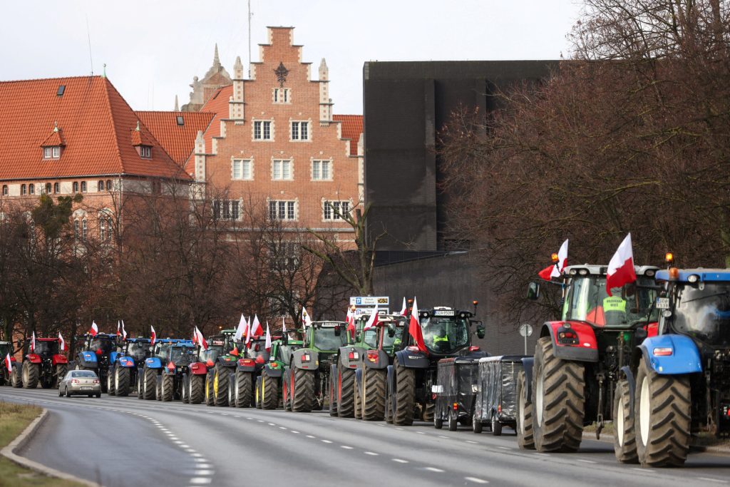 Πολωνία: Νέες κινητοποιήσεις από τους αγρότες – Οι διαμαρτυρίες τους επεκτάθηκαν και στα σύνορα με τη Γερμανία