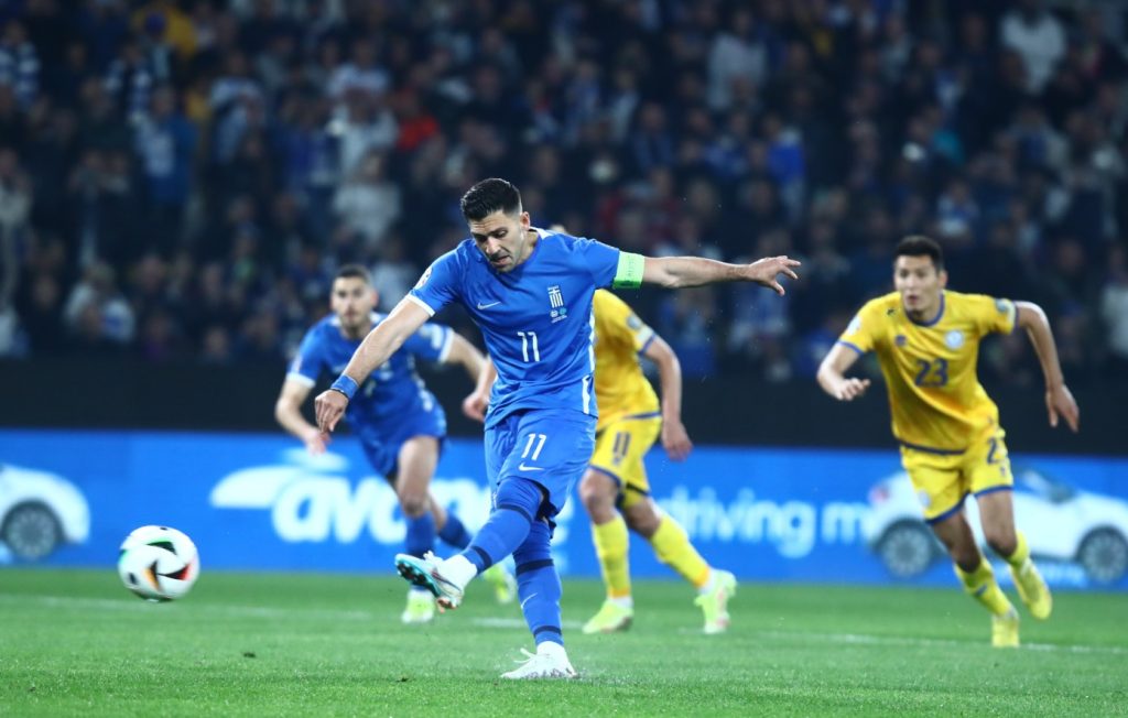 Εθνική επέλαση στο δρόμο για την Γερμανία: 5-0 η Ελλάδα το Καζακστάν