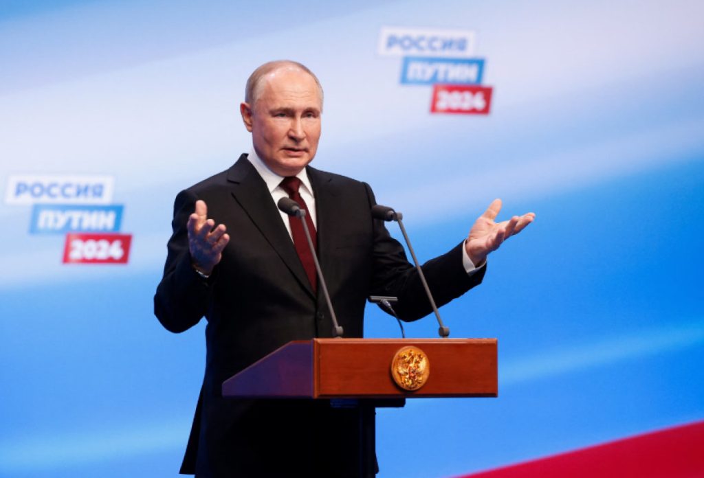 Ρωσία: Τα επίσημα αποτελέσματα των προεδρικών εκλογών – Ο Β.Πούτιν έλαβε το 87,28% των ψήφων