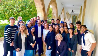 Κύπρος: Ο Πρόεδρος Ν.Χριστοδουλίδης υποδέχθηκε φοιτητές των τμημάτων Επικοινωνίας και ΜΜΕ των κυπριακών Πανεπιστημίων στο Προεδρικό Μέγαρο