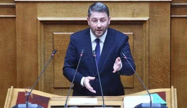 Ν. Ανδρουλάκης στη Βουλή: Η ΝΔ είναι σιαμαία με την εγχώρια ολιγαρχία