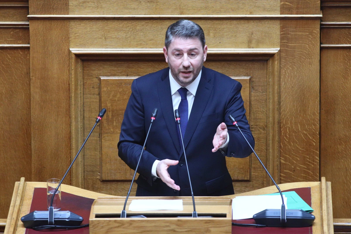 Ν. Ανδρουλάκης στη Βουλή: Η ΝΔ είναι σιαμαία με την εγχώρια ολιγαρχία
