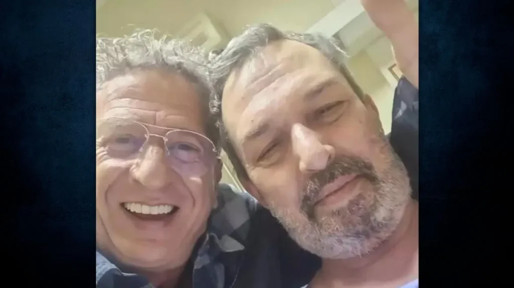 O Κ.Κόκλας επισκέφτηκε τον Χ.Χατζηπαναγιώτη στο νοσοκομείο μετά το έμφραγμα που υπέστη (φωτο)