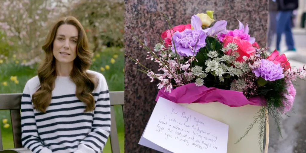 Κ.Μίντλετον: Στο πλευρό της ο βρετανικός λαός – Σημειώματα, λουλούδια και σημαίες έξω από το Γουίνδσορ