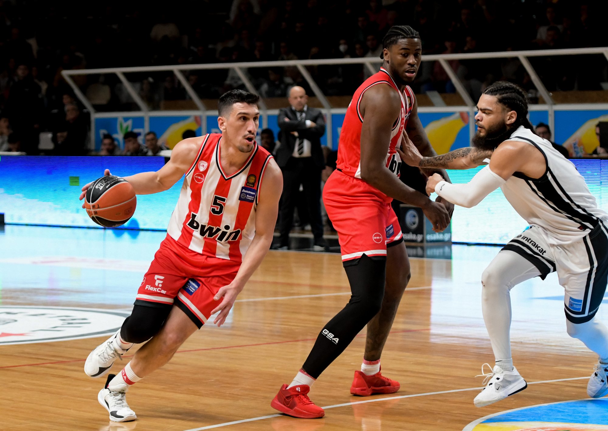 Basket League: Ο Ολυμπιακός νίκησε με 93-63 τον Απόλλων Πάτρας