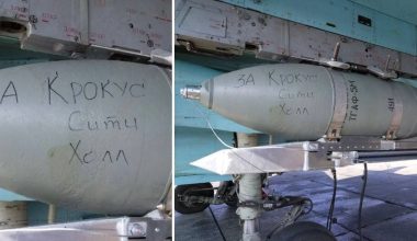 «Crocus City Hall» γράφουν οι ρωσικές βόμβες που φορτώνονται στα βομβαρδιστικά