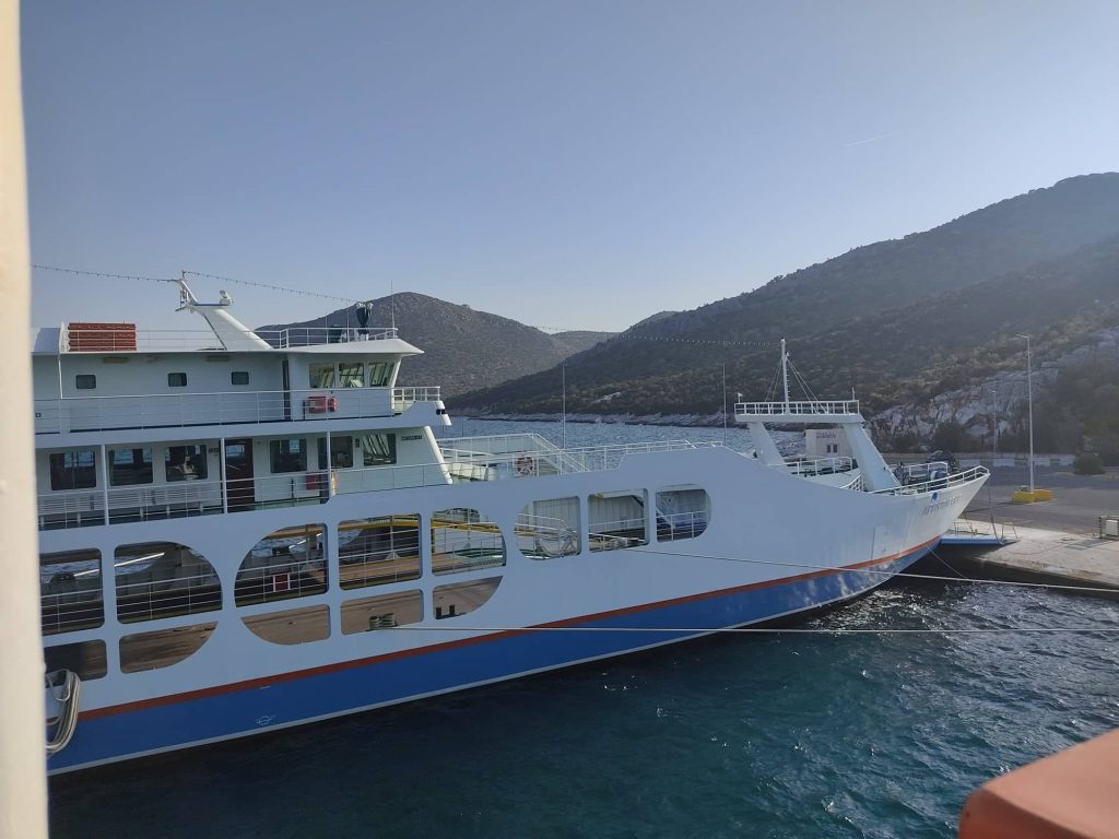 Εύβοια: Πλοίο με 221 επιβάτες επέστρεψε στο λιμάνι λόγω ηλεκτρολογικού πρόβληματος