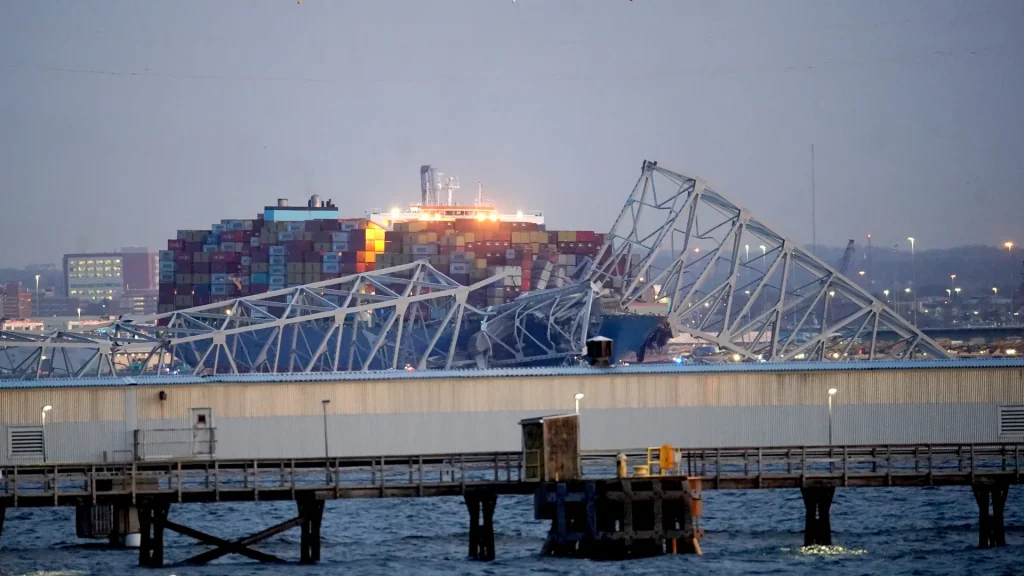 Οι οικονομικές συνέπειες από την κατάρρευση της γέφυρας στην Βαλτιμόρη: Μεγάλο πλήγμα στο αμερικανικό logistics