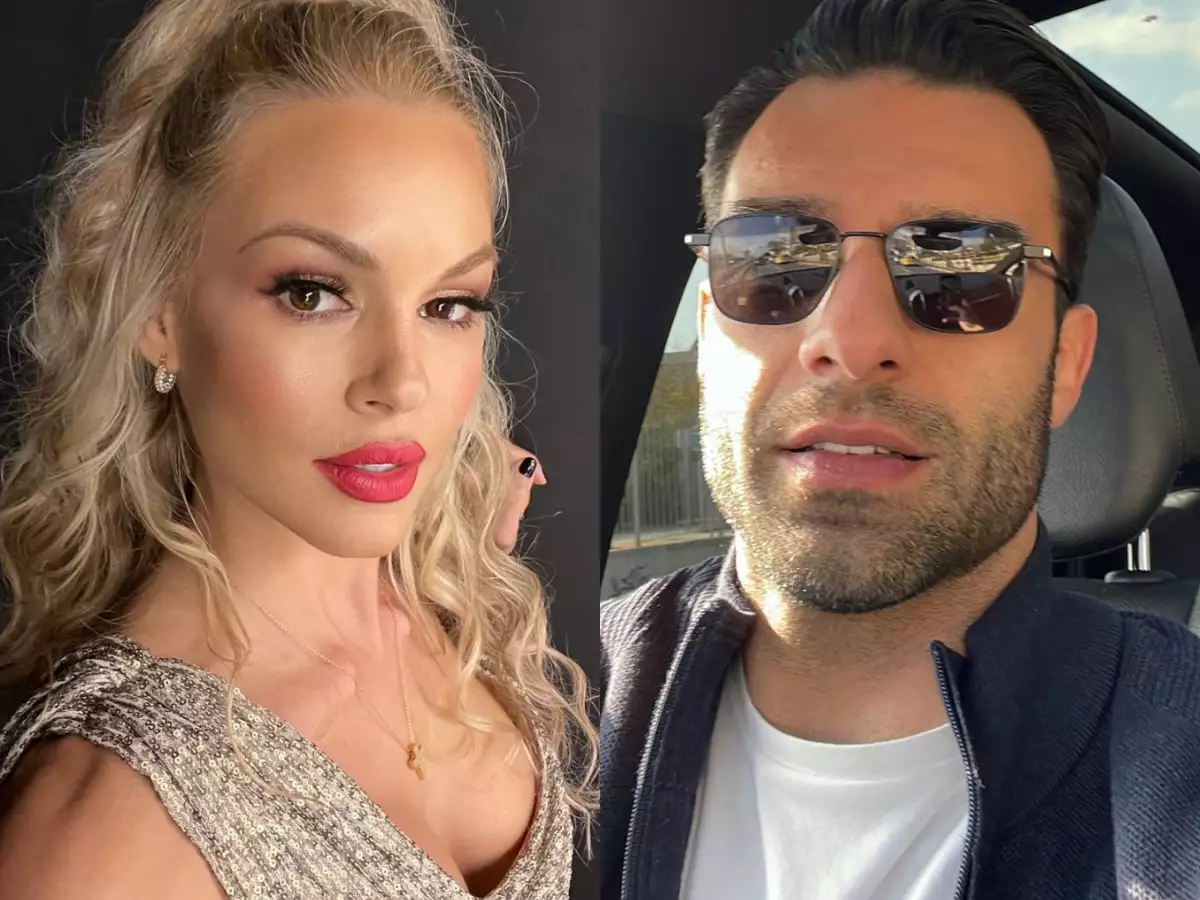 Η φωτογραφία του Γ.Τζαβέλλα με τη Β.Κάβουρα μετά τον αποκλεισμό του στο Ελλάδα – Γεωργία