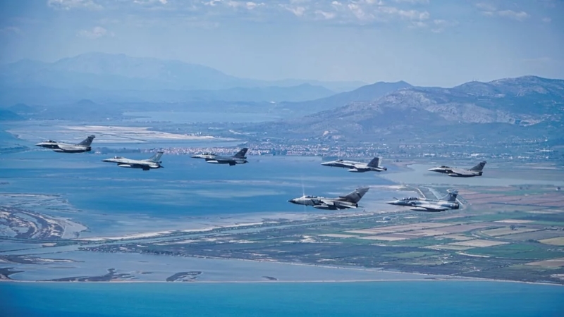 «Ηνίοχος 2024»: Πλησιάζει η μεγάλη αεροπορική άσκηση με Rafale και Viper