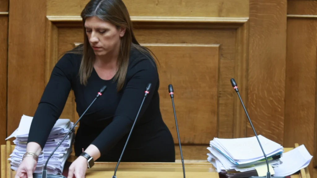 Ζ.Κωνσταντοπούλου: «Κίνδυνος να δούμε πρωθυπουργό τον Κώστα Καραμανλή» (φωτό)