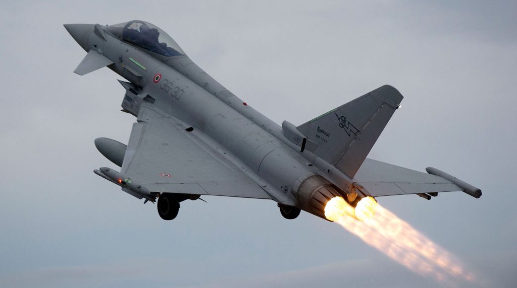 Βαλτική: Ιταλικά Eurofighter αναχαίτισαν Ρωσικά αεροσκάφη