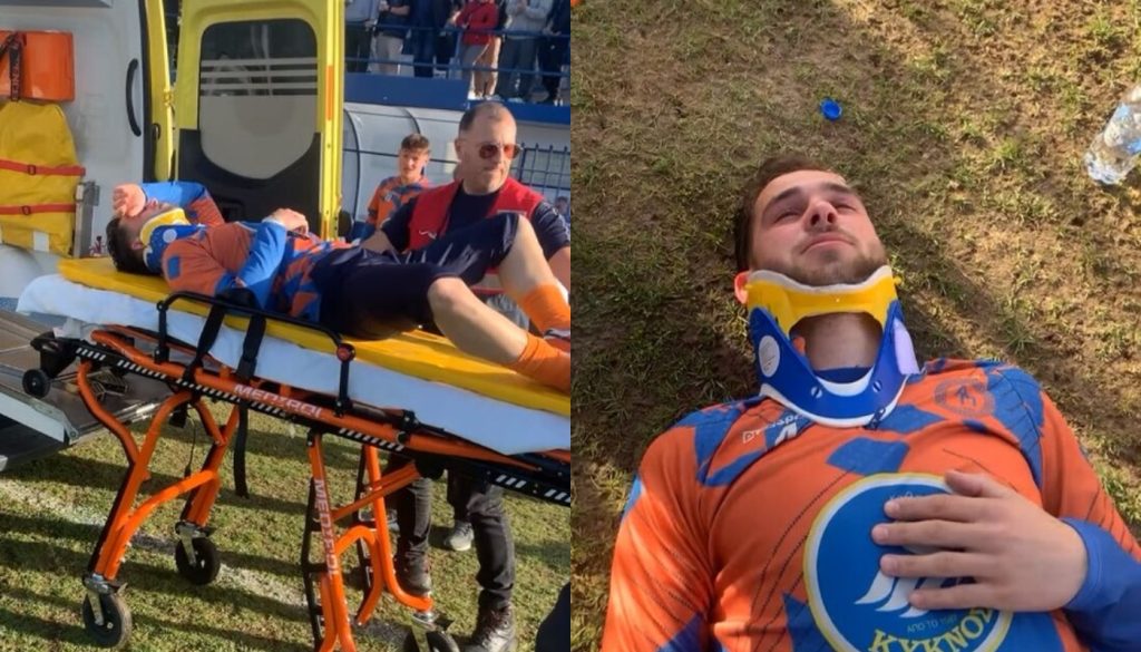 Ένταση σε ποδοσφαιρικό αγώνα στην Πάτρα: Ο βοηθός προπονητή της Θύελλας έριξε γροθιά σε παίκτη του Ατρομήτου (φώτο)