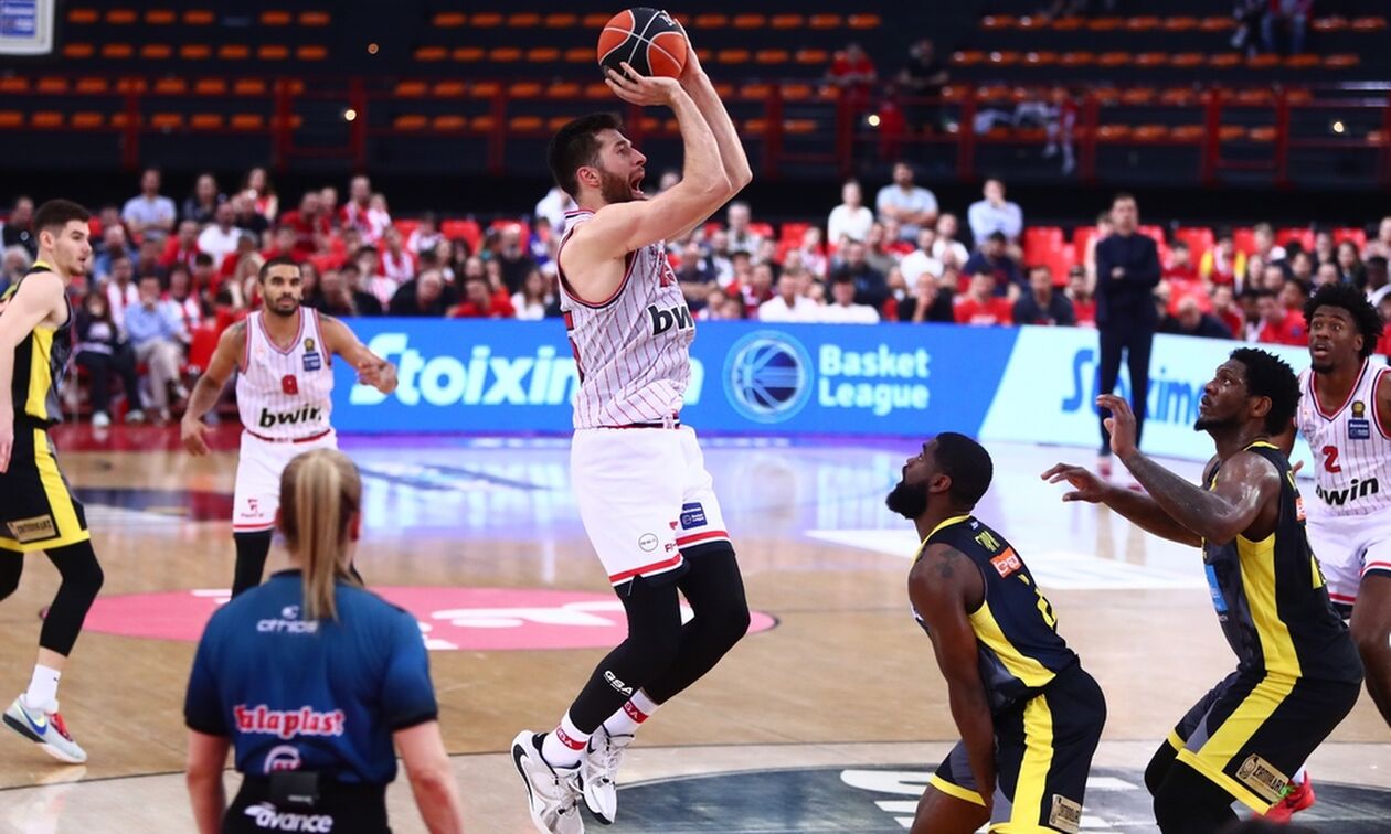 Basket League: Ο Ολυμπιακός επικράτησε του Άρη με 85-77 στο ΣΕΦ