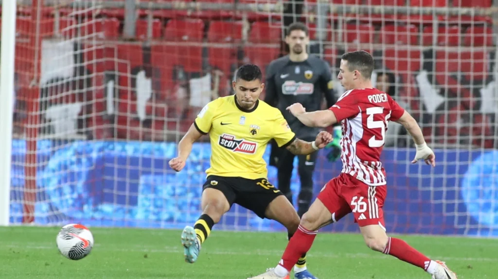 Super League: Μεγάλη νίκη ΑΕΚ πήρε στο φινάλε του ντέρμπι (1-0) με τον Ολυμπιακό!