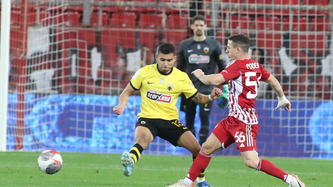 Super League: Μεγάλη νίκη ΑΕΚ πήρε στο φινάλε του ντέρμπι (1-0) με τον Ολυμπιακό!