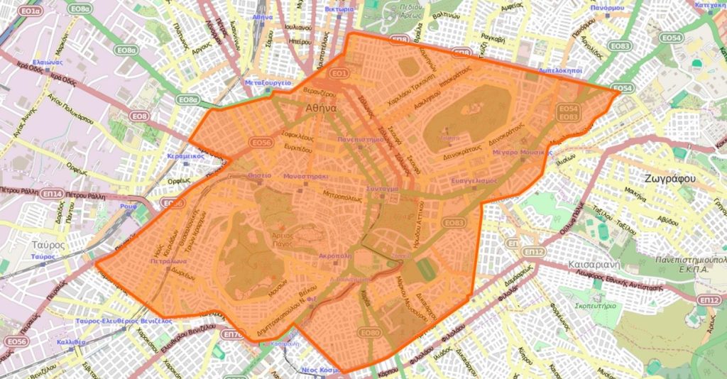 Δακτύλιος: Μέχρι πότε θα βρίσκεται σε ισχύ, τα όρια και το πρόστιμο – Ποιοι έχουν ελεύθερη πρόσβαση