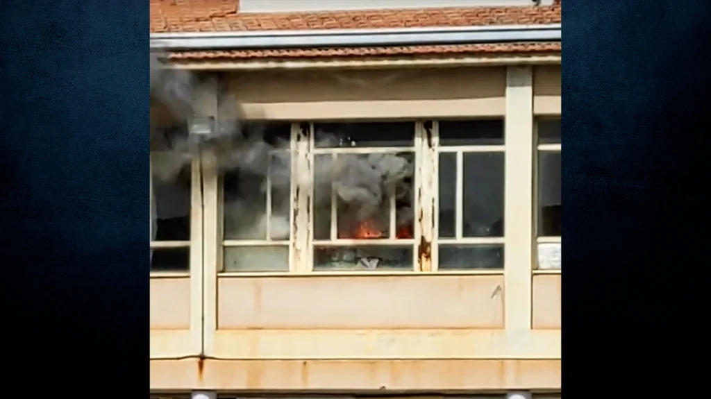 Βίντεο από τη πυρκαγιά στο ΕΠΑΛ Άμφισσας – Εξιτήριο από το νοσοκομείο για 8 από τους μαθητές