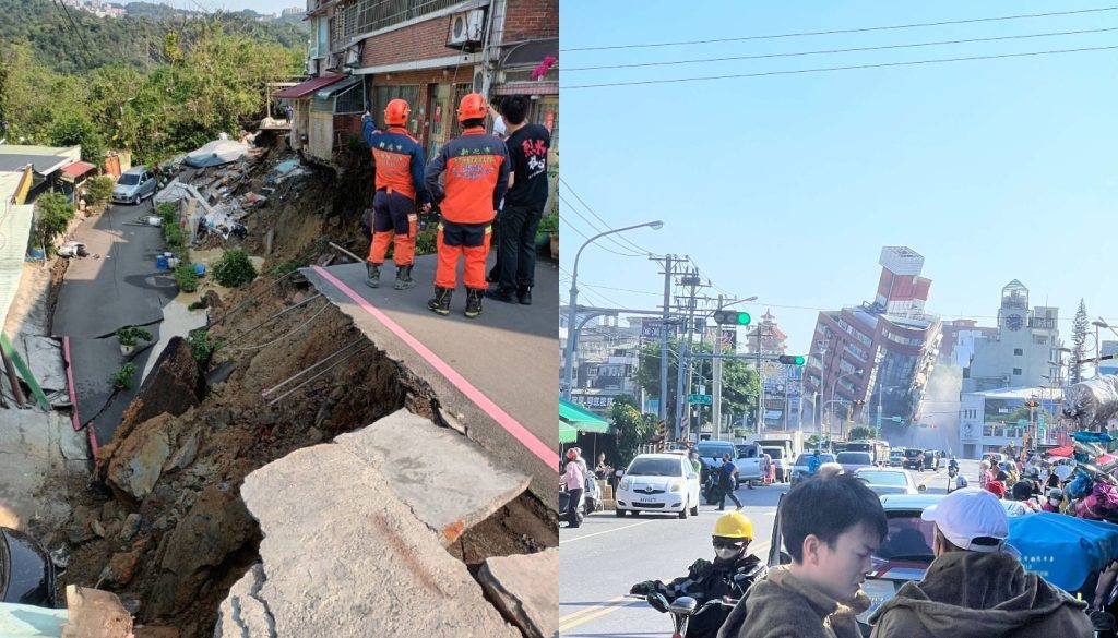 Ισχυρός σεισμός 7,5 Ρίχτερ στην Ταϊβάν: 4 νεκροί και 50 τραυματίες – Εικόνες καταστροφής (βίντεο)