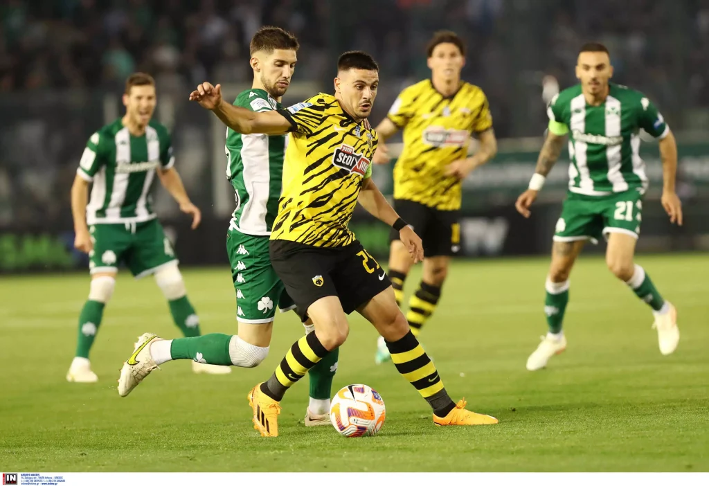 Παναθηναϊκός – ΑΕΚ 2-1: Οι «πράσινοι» πήραν την νίκη στην Λεωφόρο