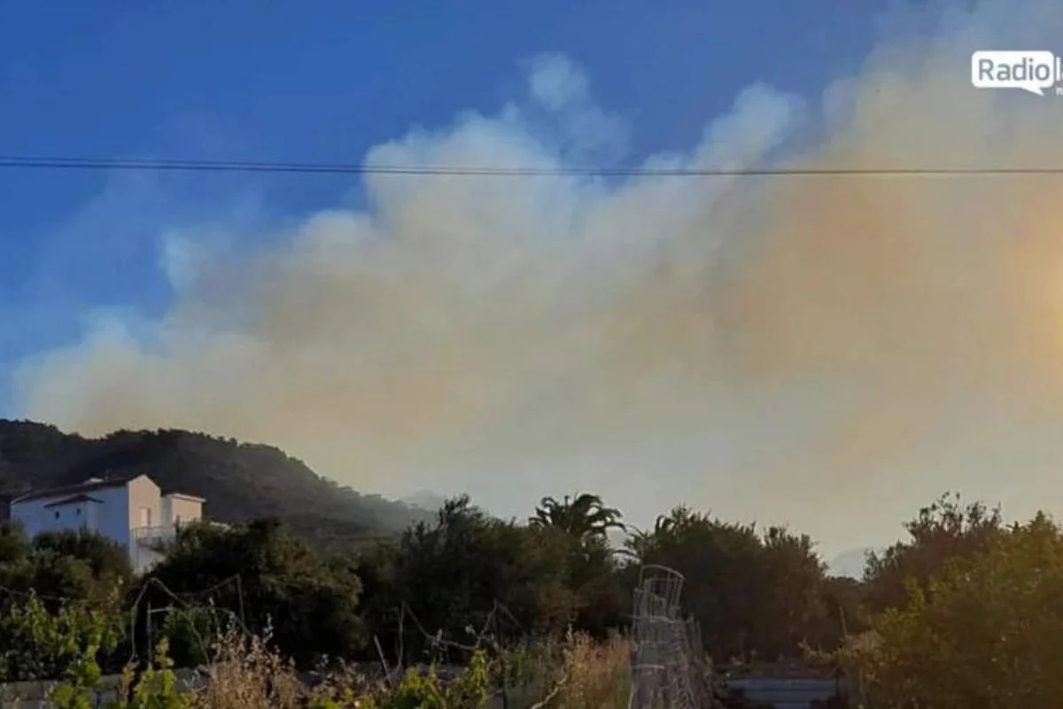 Μαίνεται η φωτιά στο Λασίθι: Μάχη να μην φτάσει στο δασάκι του Κουτσουρά 