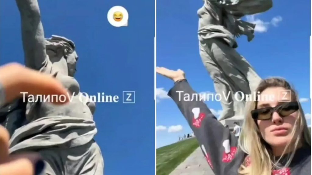 Ρωσίδα influencer καταδικάστηκε σε 10 μήνες καταναγκαστική εργασία – «Γαργάλησε» στήθος αγάλματος σε ταφικό μνημείο