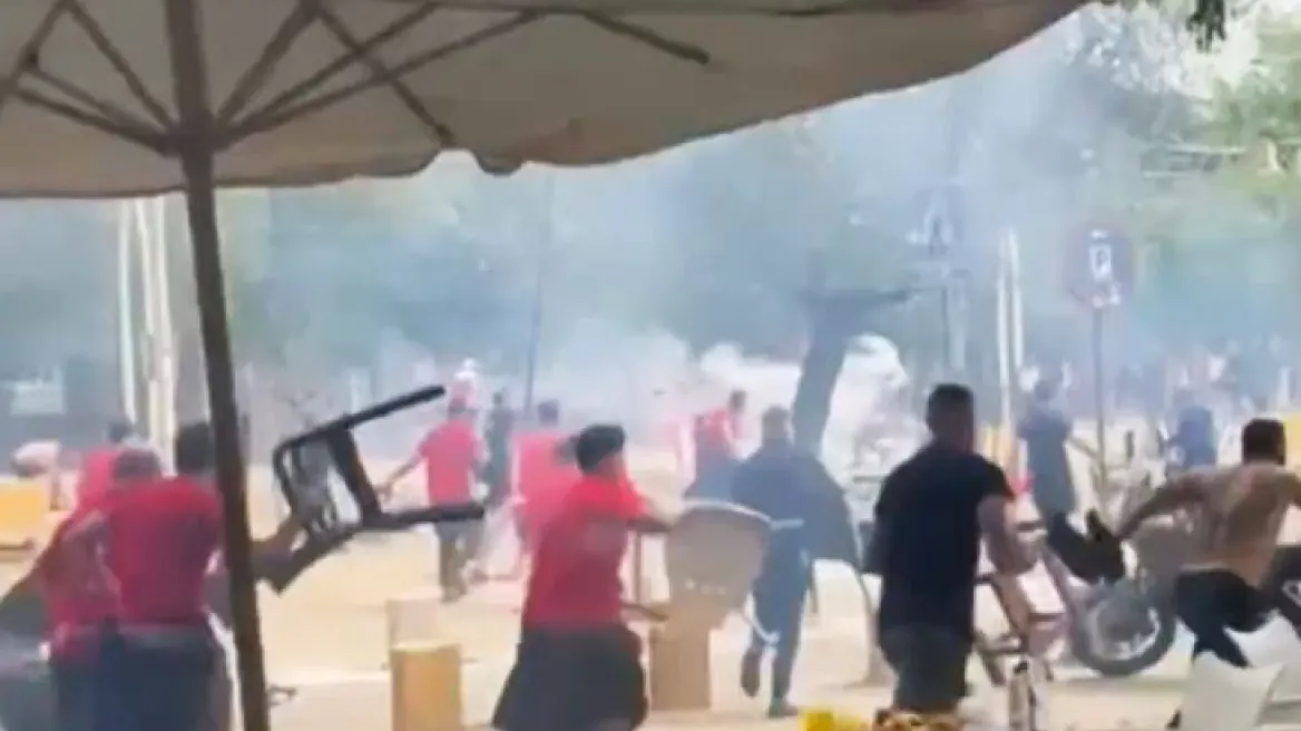 Μπιλμπάο – Μαγιόρκα: Σκηνές χάους στη Σεβίλλη πριν τον τελικό του Κυπέλλου Ισπανίας – Δείτε βίντεο 