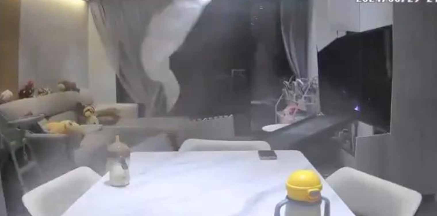 Κίνα: Θυελλώδεις άνεμοι «σήκωσαν» ανθρώπους μέσα από τα σπίτια τους (βίντεο)