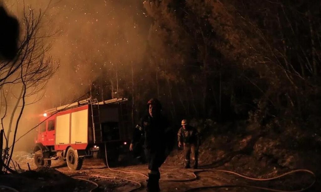 Λάρισα: Οριοθετήθηκε η φωτιά που είχε ξεσπάσει στην Αγιά