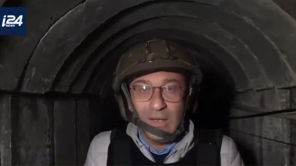 Ισραηλινός δημοσιογράφος μπήκε στα τούνελ της Χαμάς – Δείτε βίντεο 