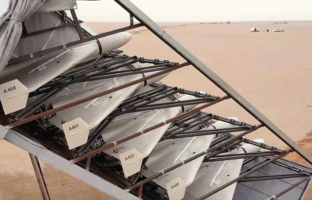 Εντοπισμός και πλήρης καταστροφή αποθήκης οπλισμού στο Χάρκοβο από σμήνος ρωσικών drone